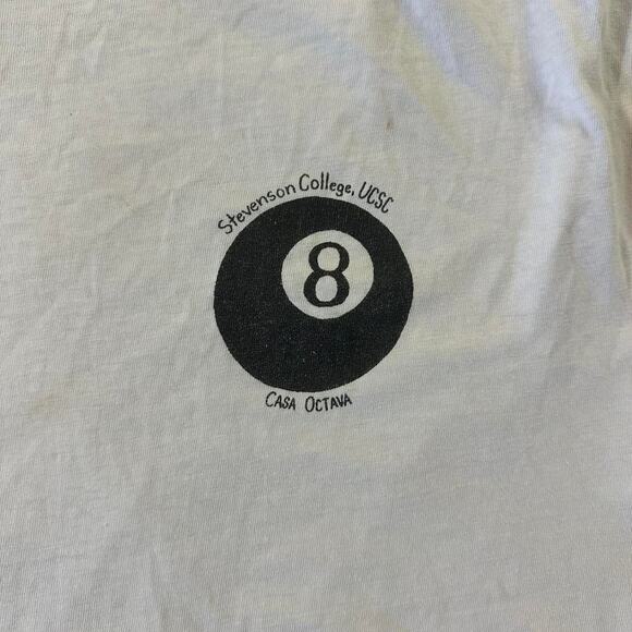 Vintage 1992 hanes beefy tee UCSC Stenvenson college shirt - Picture 2 of 6